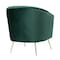 Manhattan Comfort Rosemont Accent Chair in Green and Gold AC056-GR - alternate 4